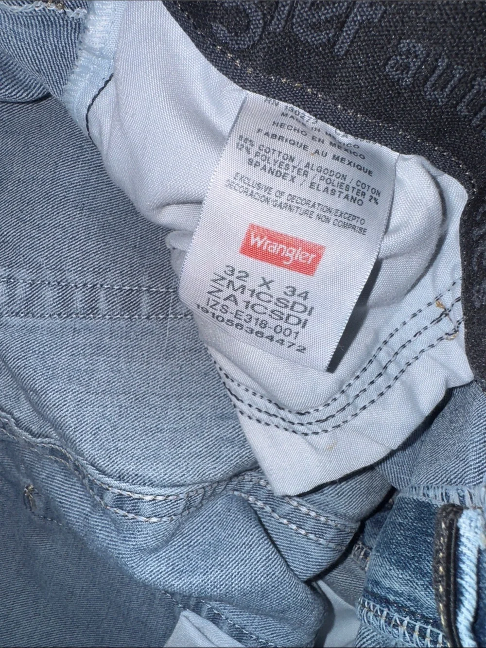 Wrangler straight leg